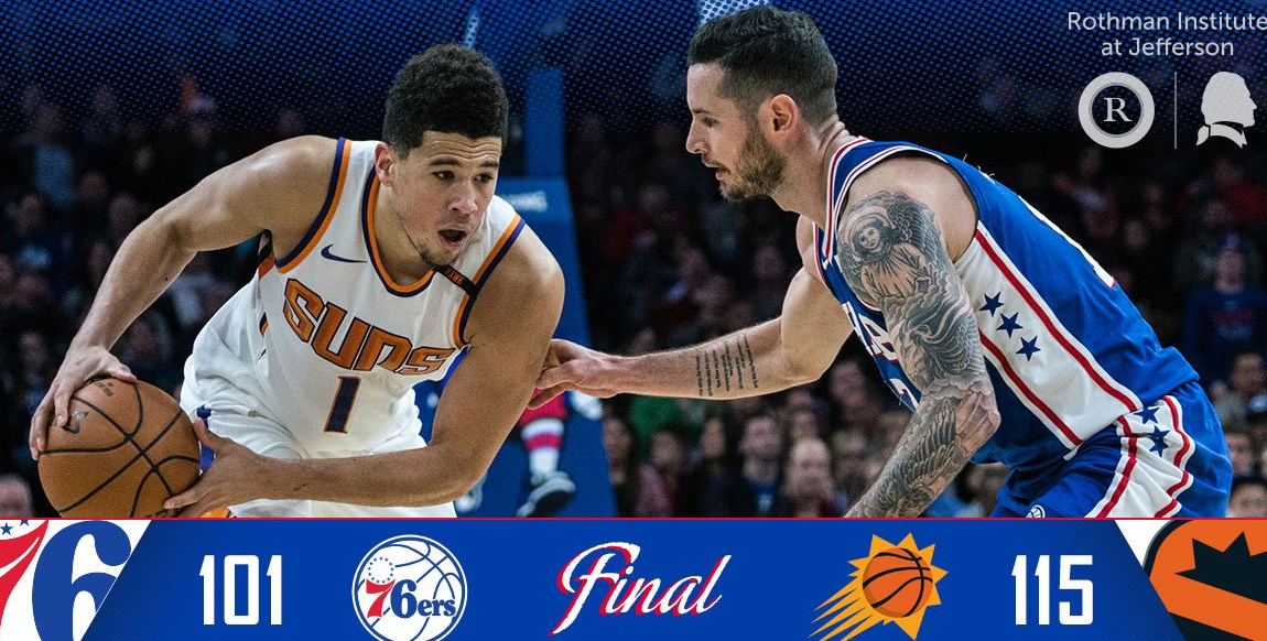  恩比德复出76人终结连败  