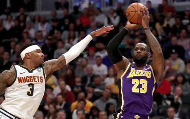  詹姆斯全能发挥助湖人击败劲敌稳居西部榜首