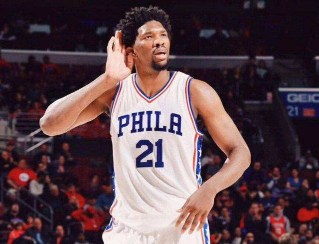  恩比德MVP呼声高涨，76人内线统治力惊人  